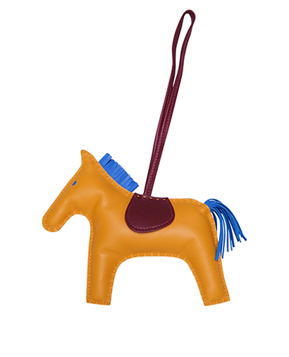 Hermes Milo Grigri Rodeo Horse Bag Charm, front view